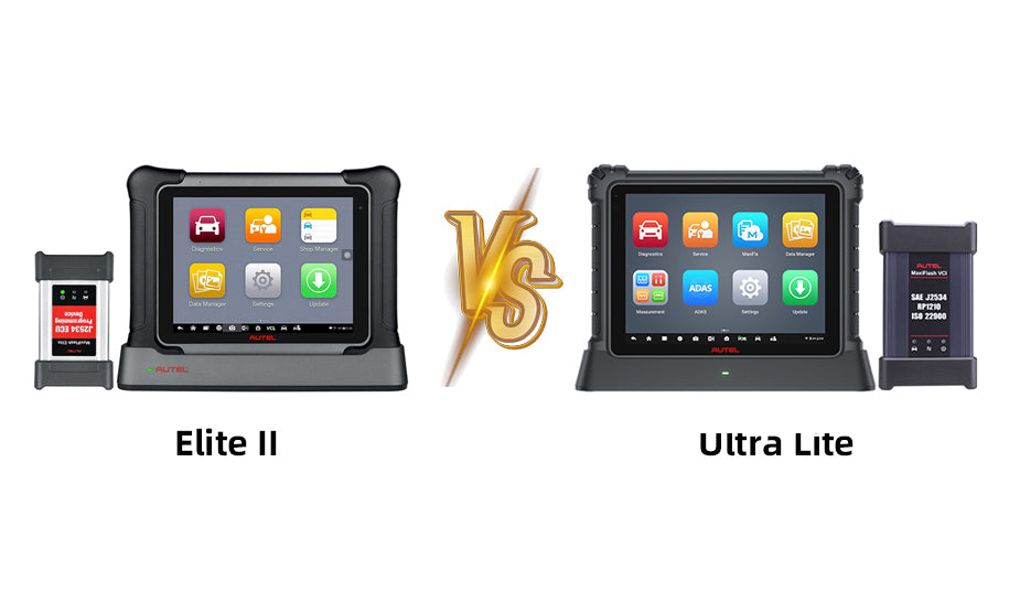 Autel High-end Scanner:Autel Maxisys Elite II VS Autel Maxicom Ultra Lite