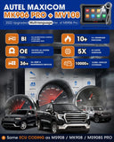 Autel Scanner Newest MaxiCOM MK906 Pro with MV108 Car Diagnostic Tool, DoIP/ CAN FD, ECU Coding & Bi-Directional, VAG Guided, 36+ Service and FCA Access Functions