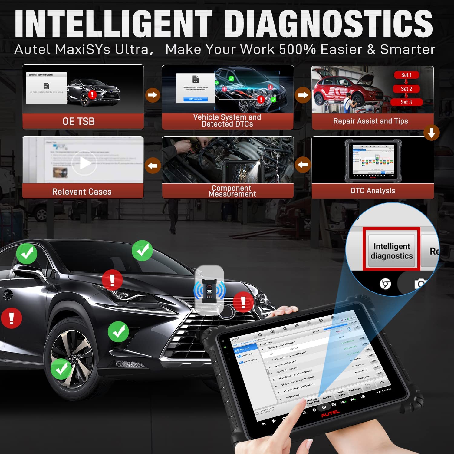 Autel Scanner MaxiSys Ultra, ECU Programming & Coding Autel Scanner MaxiSys Ultra, ECU Programming & Coding