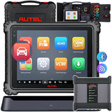 Autel Scanner MaxiSys Ultra Dignostic Tools, J-2534 ECU Programming & Coding, Topology Map, Multi-Screen Display, 5-in-1 VCMI, 40+ Services