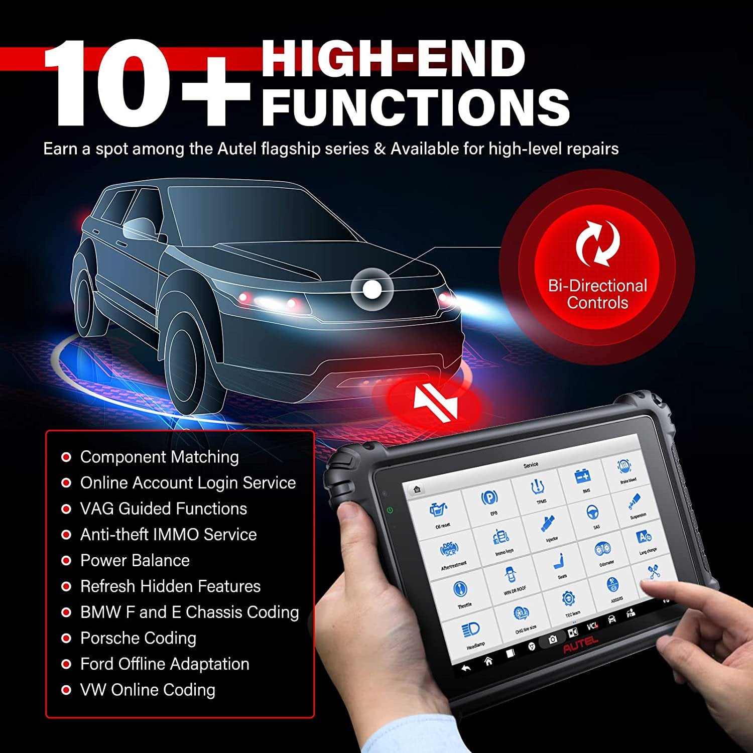 MaxiSYS MS906 Pro Automotive Diagnostic Tablet