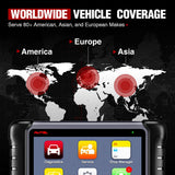 Original Autel MaxiCOM MK808Z OBD2 Diagnostic Scan Tool with All System and Service Functions (MD802+MaxiCheck Pro)