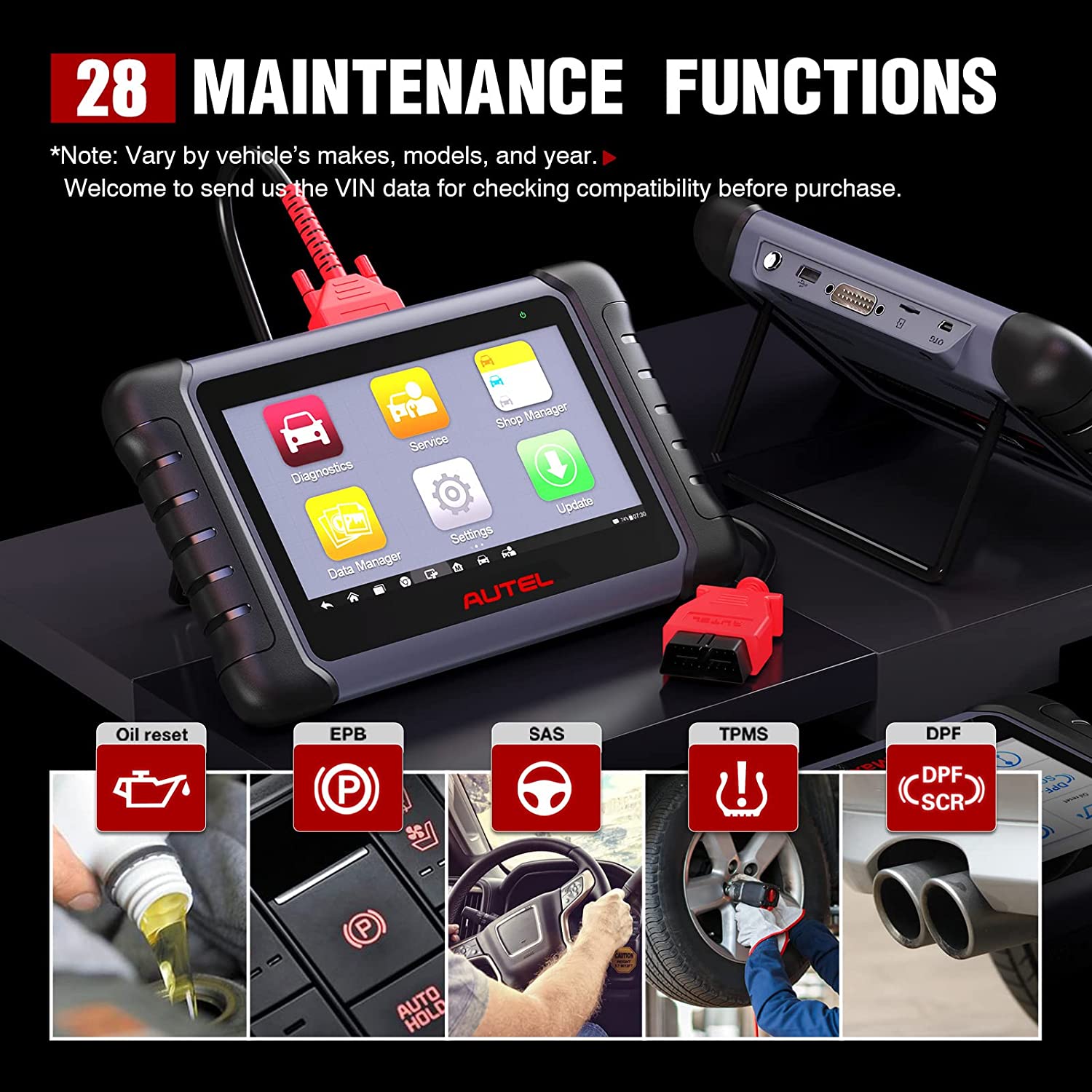 Autel MaxiCOM MK808Z Car Diagnostic Obd2 Scanner Tool –