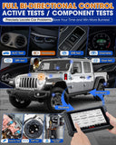Autel Scanner Newest MaxiCOM MK906 Pro with MV108 Car Diagnostic Tool, DoIP/ CAN FD, ECU Coding & Bi-Directional, VAG Guided, 36+ Service and FCA Access Functions
