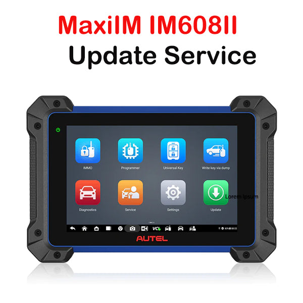 Autel MaxiIM IM608 II One Year Software Update Service
