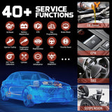 Autel Scanner MaxiSys Ultra Dignostic Tools, J-2534 ECU Programming & Coding, Topology Map, Multi-Screen Display, 5-in-1 VCMI, 40+ Services