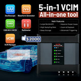 Autel Scanner MaxiSys Ultra Dignostic Tools, J-2534 ECU Programming & Coding, Topology Map, Multi-Screen Display, 5-in-1 VCMI, 40+ Services